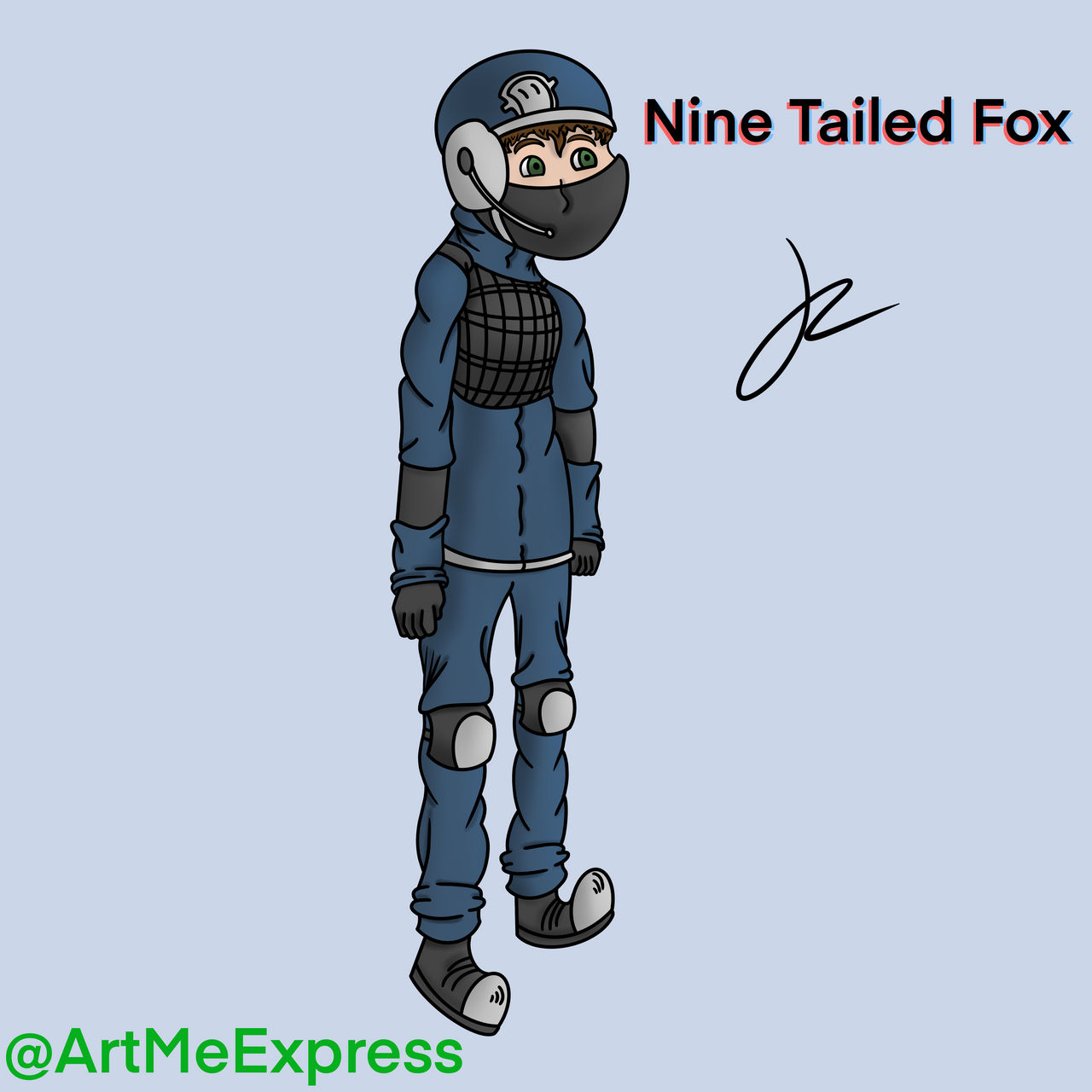 Scp Nine Tailed Fox by artmeexpress on DeviantArt