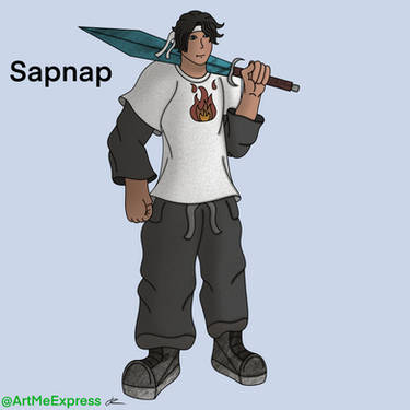 Sapnap [Dream SMP] by Lalibellie on DeviantArt