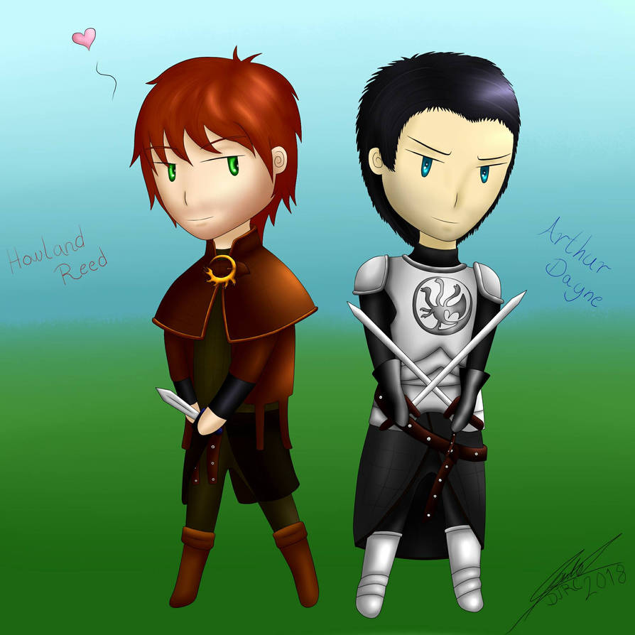 Howland Reed Arthur Dayne by Zuzu-chan26 on DeviantArt