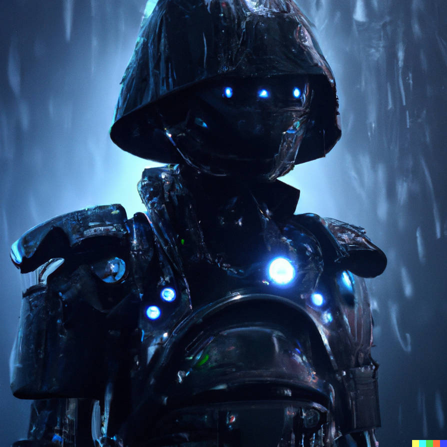 DALLE 2022-09-03 22.05.42 - Darth Vader robot in by rubbe on DeviantArt