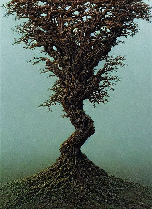 Spooky scary Tree by rubbe on DeviantArt