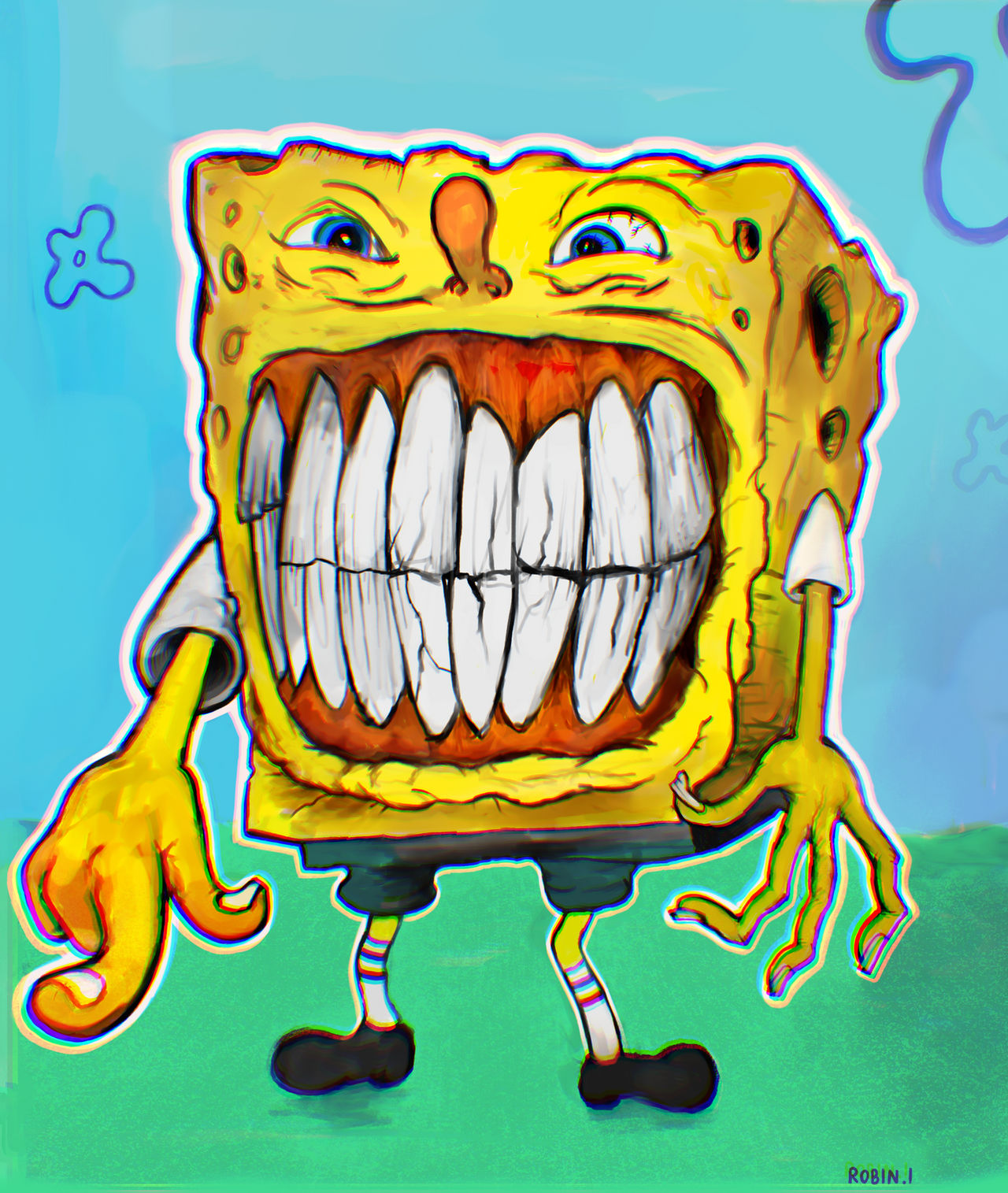 Overtime Sponge Bob by rubbe on DeviantArt