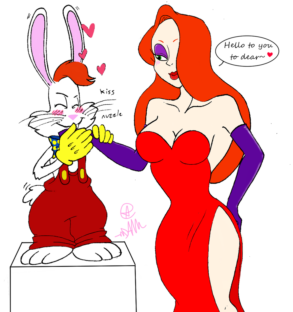 Roger And Jessica Rabbit By Awkward Dark Nerd On DeviantArt.