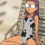 Yolei Inoue in her Swimsuit