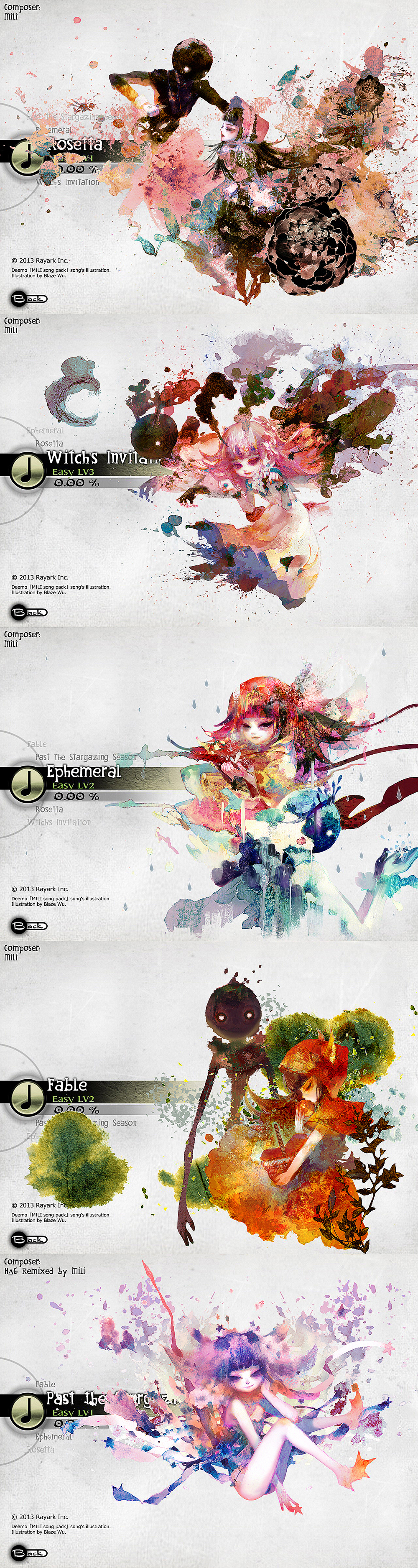 Deemo MILI song pack