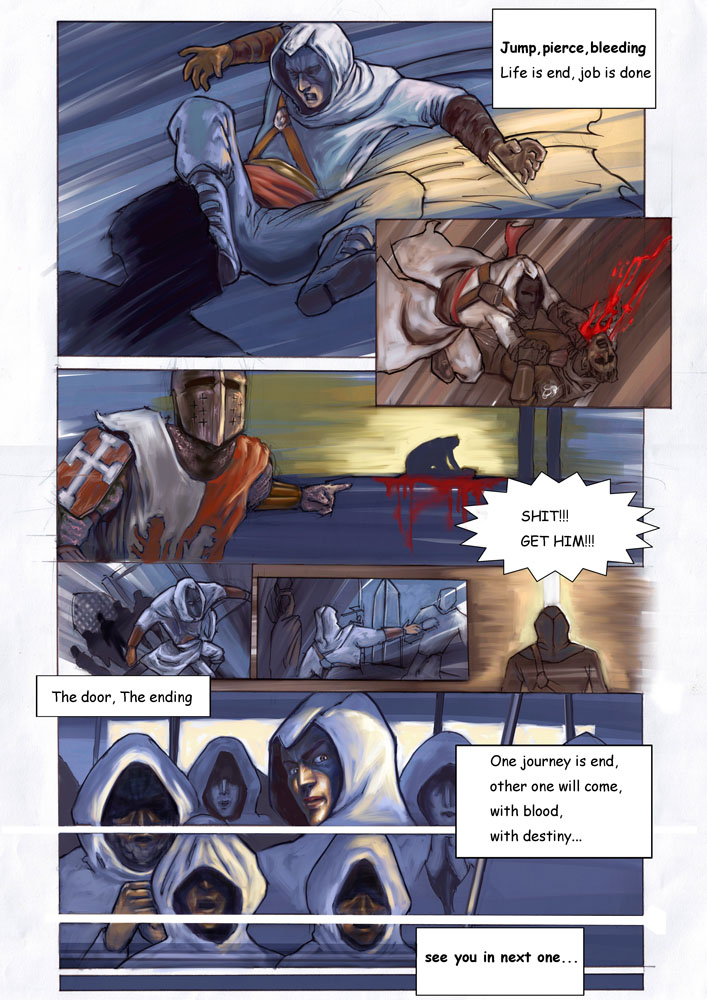 Assassins Creed comic 2nd page