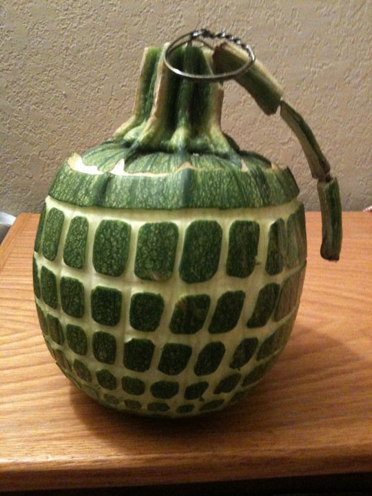 Grenade Pumpkin