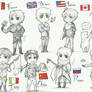 Hetalia Chibis