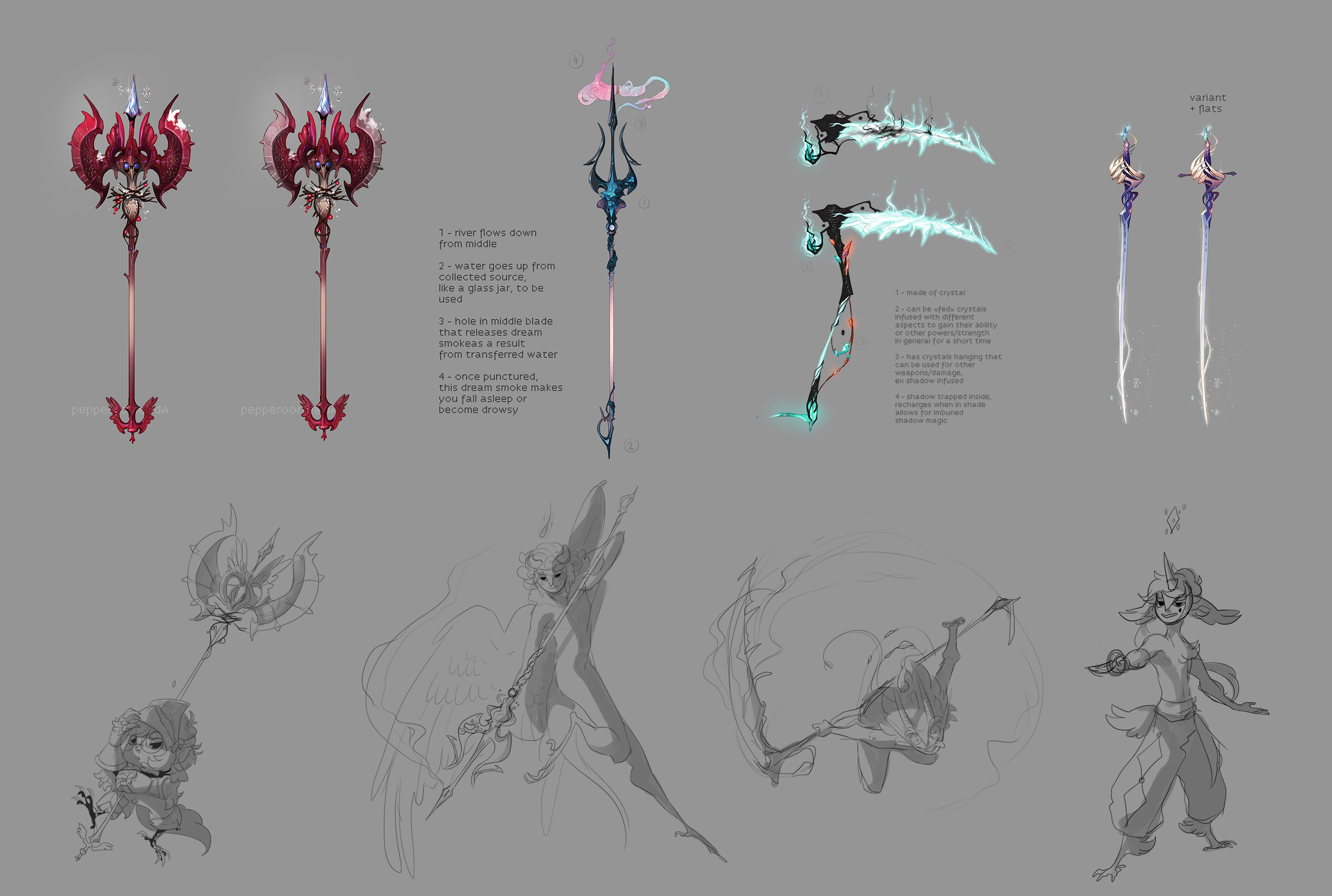 Weapon Design Concepts