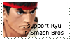 Ryu in Smash Bros by ForestTheGamer on DeviantArt