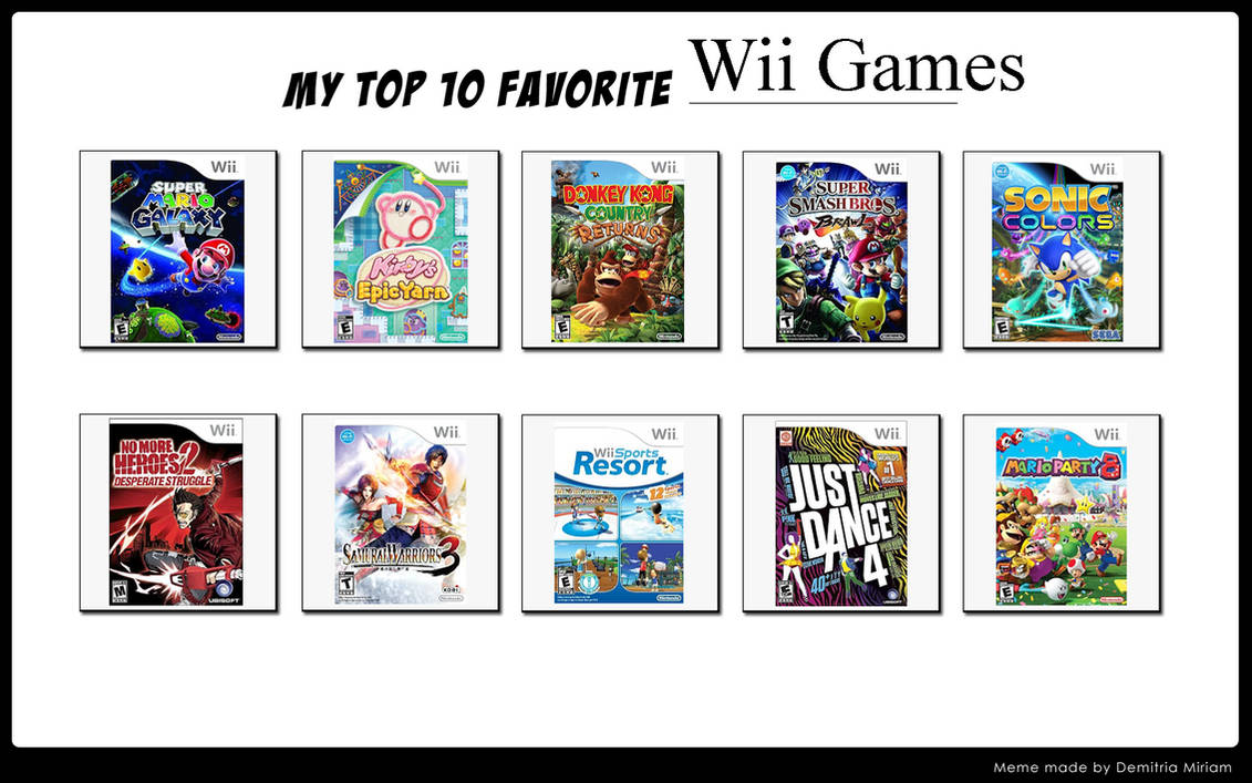 The Top 10 Best Wii Games That Every Gamer Must Play Again