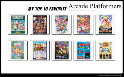 Top 10 Arcade Platformers