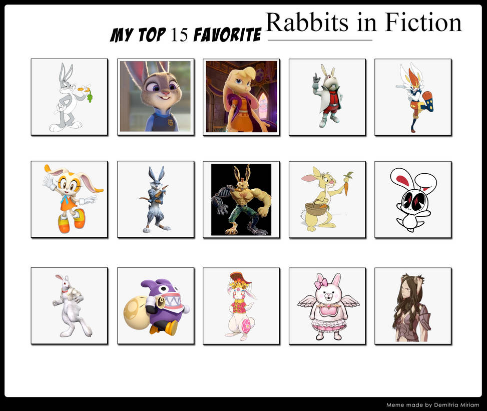 Ro Ro Rabbit Top 15 Rabbits in Fiction by HiroTheGamingBunni on DeviantArt