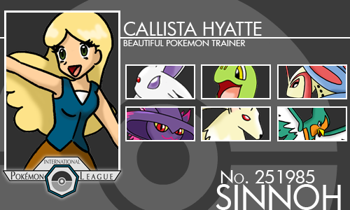 Trainer Card - Callista