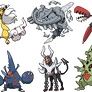 2nd Gen Mega Evolutions Sprites