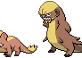 Yungoos and Gumshoos Sprites