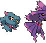 Misdreavus and Mismagius Sprites