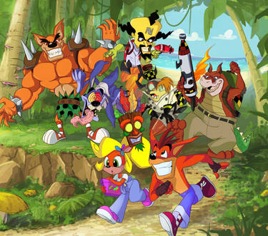 Crash Reunion By Tveye363 On Deviantart Crash Reunion By Tveye363 On Deviantart