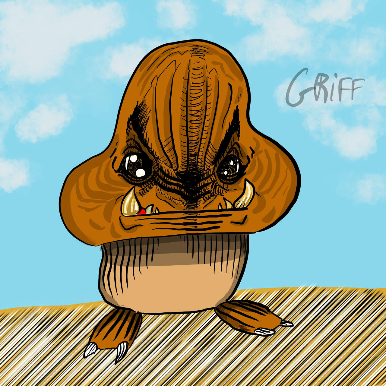 Cooked Goomba Goomba by Griffonirik on DeviantArt