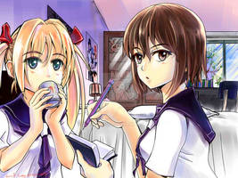 Usagi Izumi Wallpaper/PC Anime kawaii by hashyzinhaa on DeviantArt