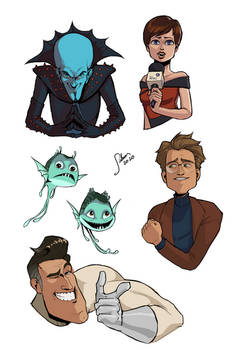 Future Megamind Stickers 