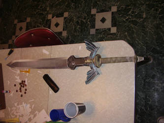 Papercraft Zelda sword by RAIZ-Vinleon