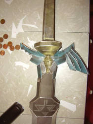 Papercraft Zelda sword 2 by RAIZ-Vinleon
