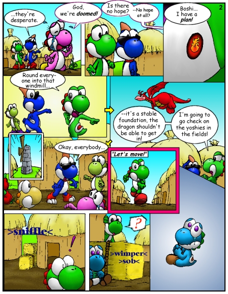 Yoshi Comic: Page 9 by LuLuLunaBuna on DeviantArt