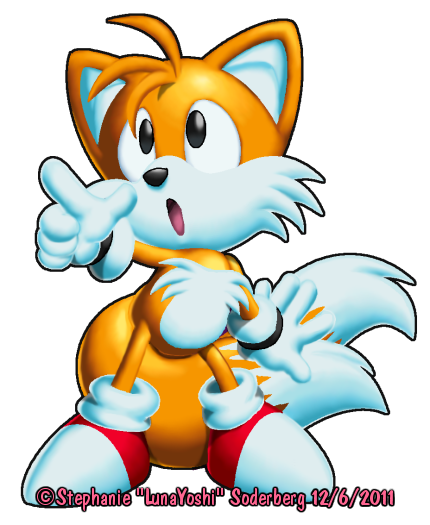 Sonic: Classic Tails by LuLuLunaBuna on DeviantArt