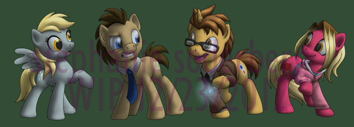 WIP MLP Doctor Don t Mind Us UPDATED by LuLuLunaBuna on DeviantArt