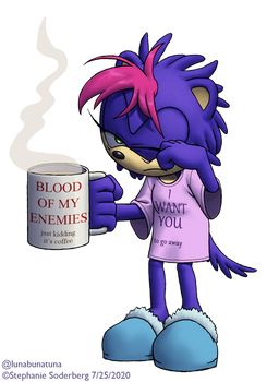 Sonic: Luna hates mornings.