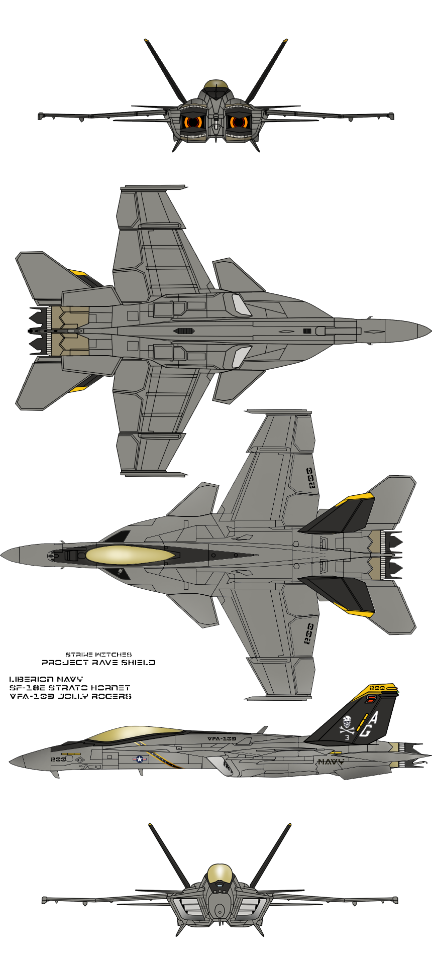 S/F-18E Strato Hornet - Final