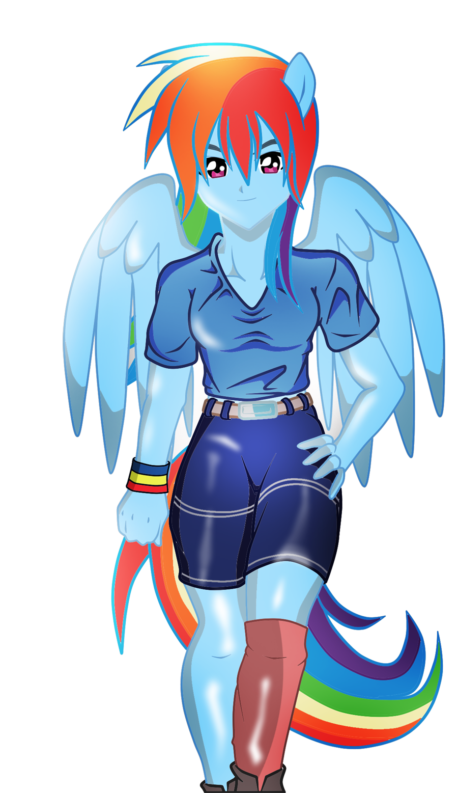 MLP: Human Rainbow Dash