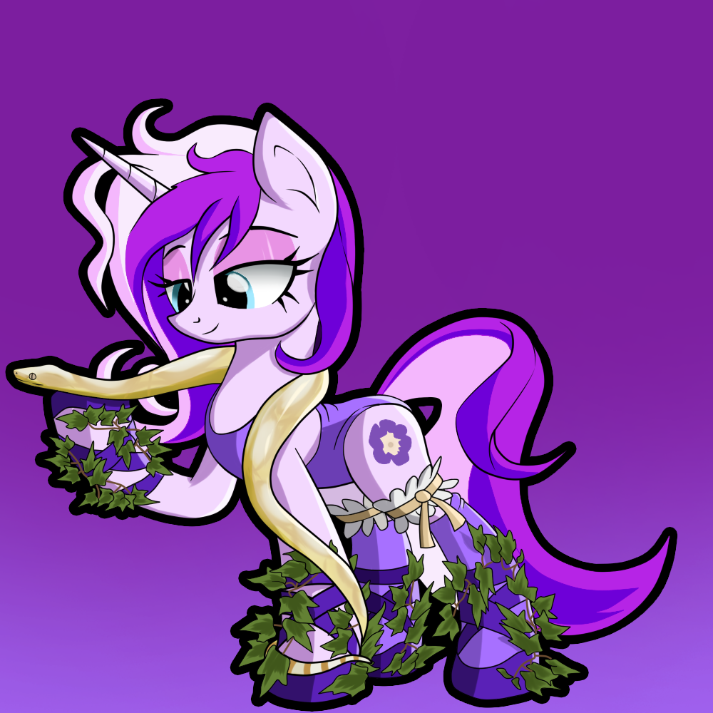 Commission - Nightmare Night Milagra Lilac