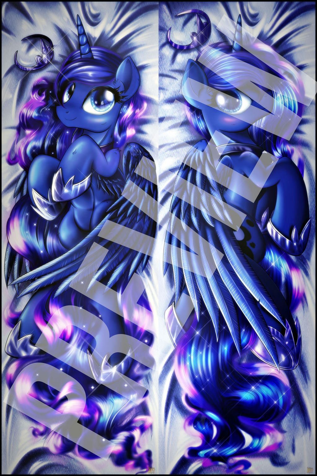 Princess Luna dakimakura design