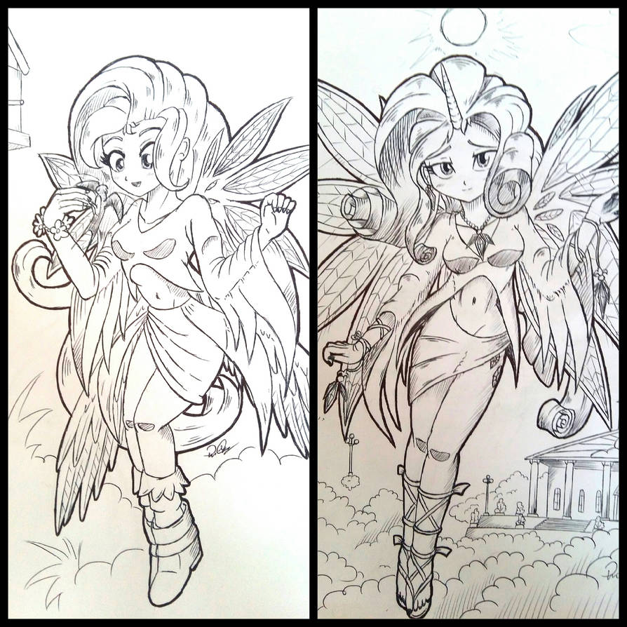May doodle - W.I.T.C.H. Equestria by Ruhisu
