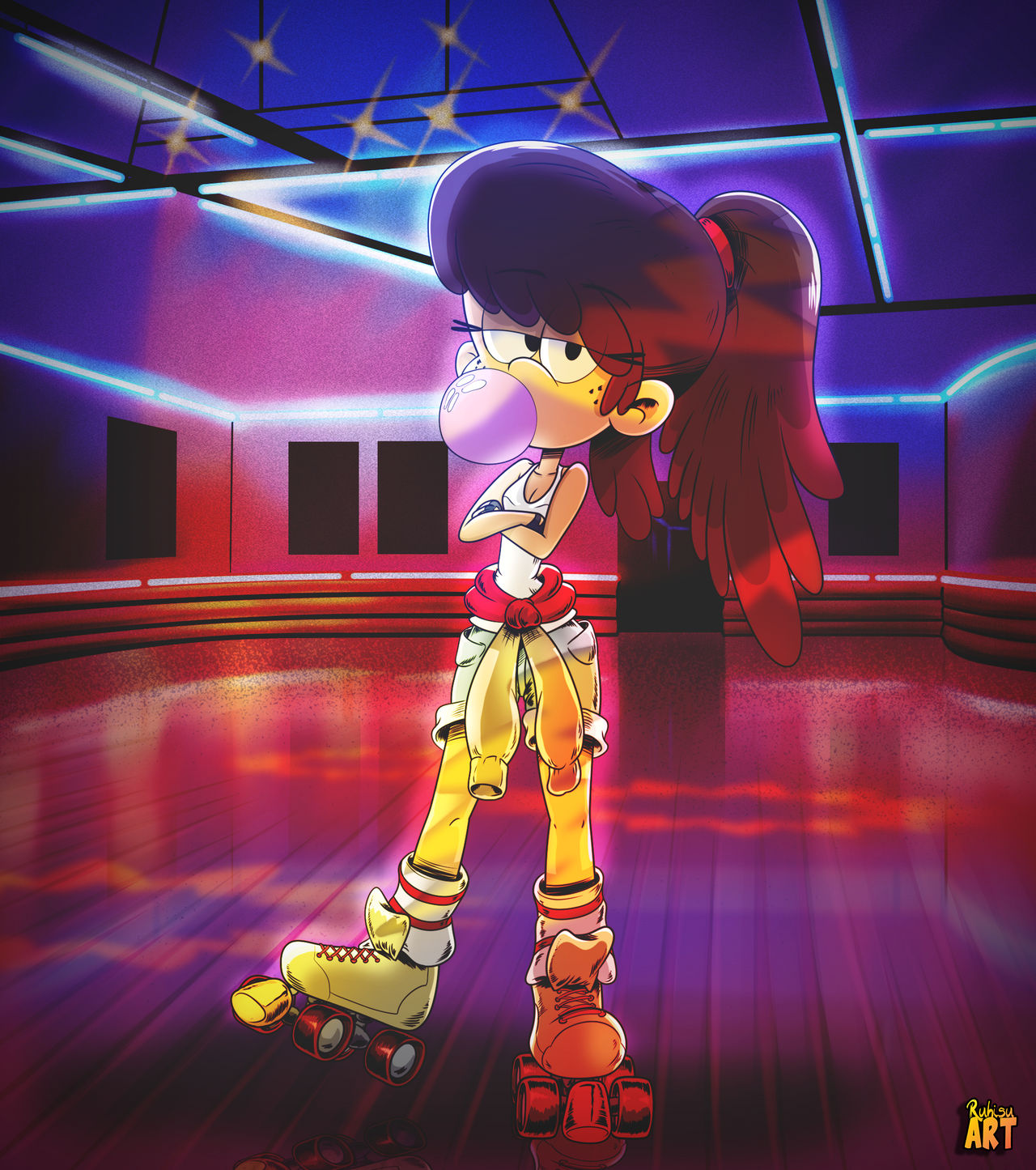 Ds Loud Rocker The Loud Roller by Ruhisu on DeviantArt
