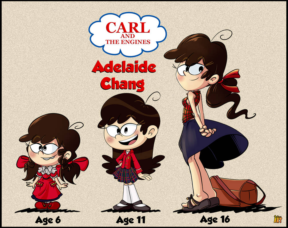 Carl and the Engines Bonus Adelaide evolution by Ruhisu on DeviantArt Carl and the Engines Bonus Adelaide evolution by Ruhisu on DeviantArt