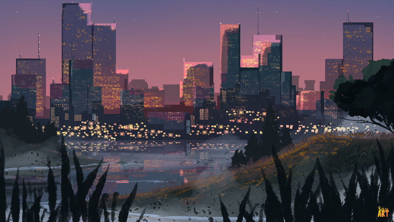 Great Lakes City by Ruhisu on DeviantArt Great Lakes City by Ruhisu on DeviantArt