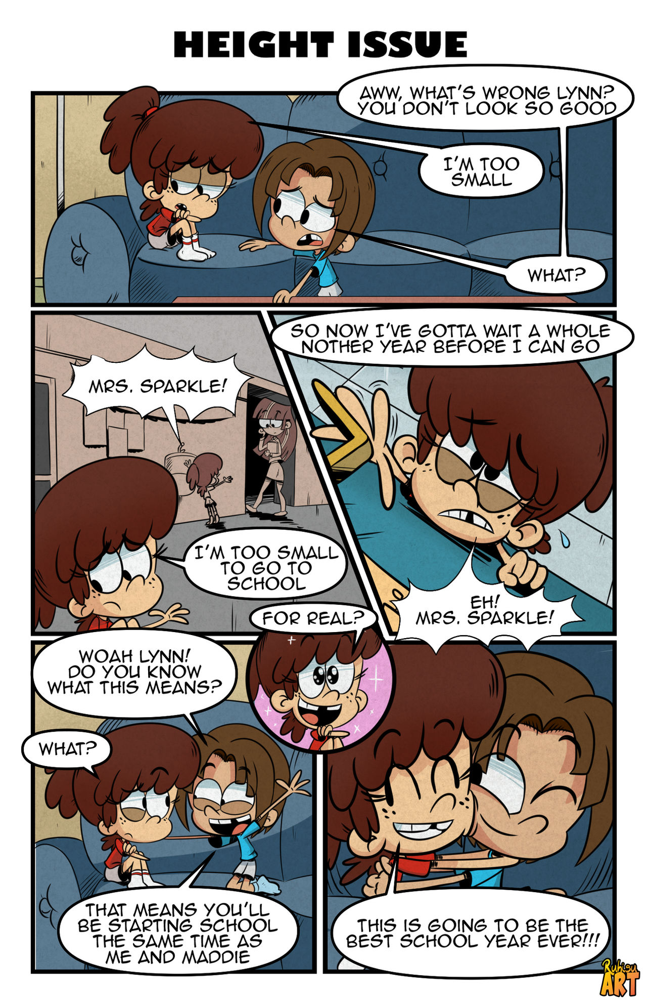 Height Issue. Comments |COMM| - Height Issue by Ruhisu on DeviantArt