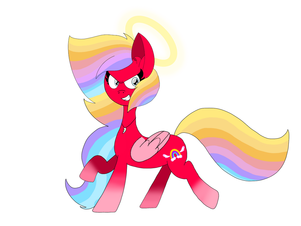 Angel Rainbowrider. by JLTFANART on DeviantArt