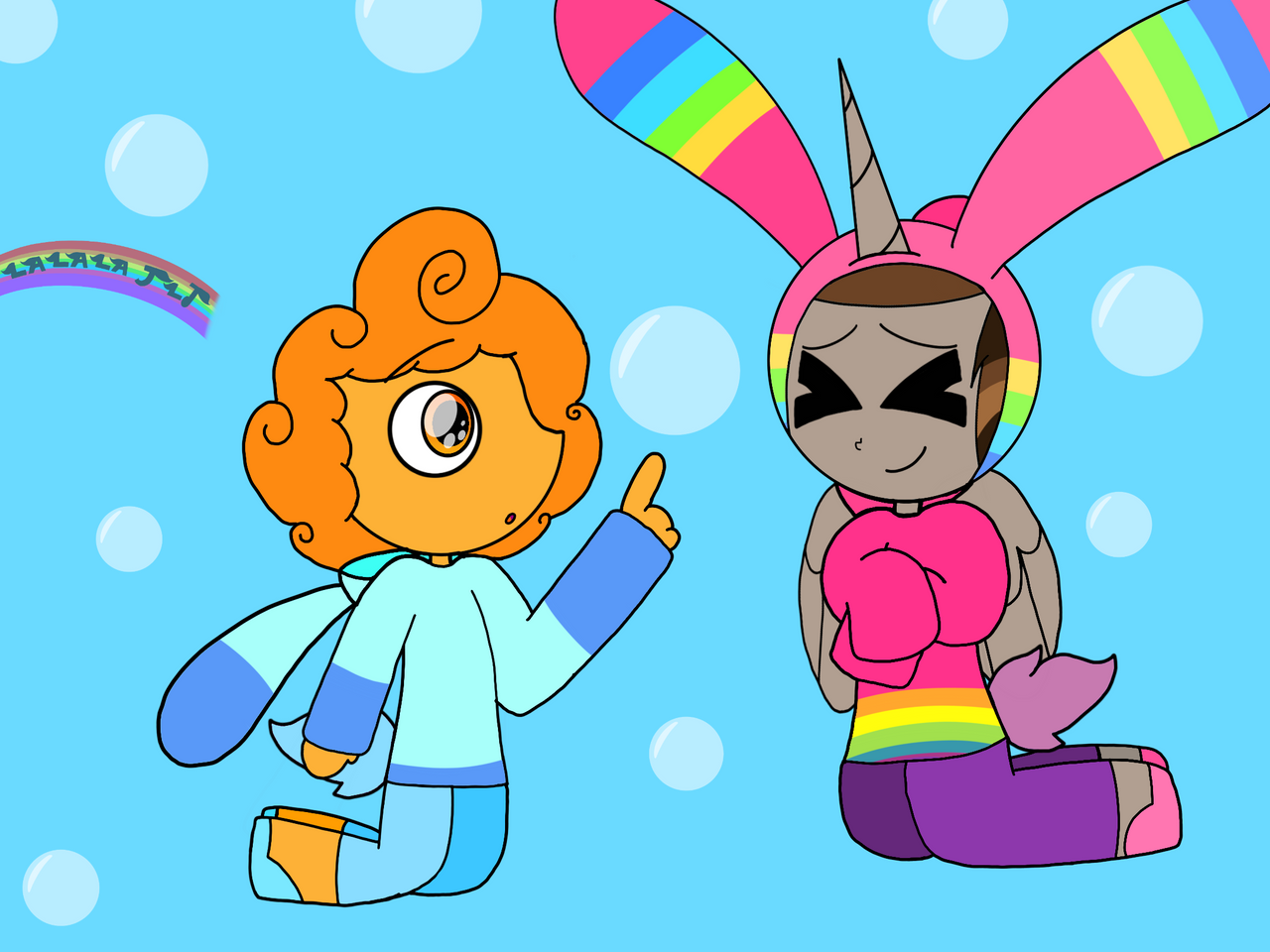 Bubbles of fun. by JLTFANART on DeviantArt