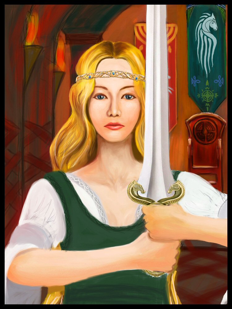 Eowyn, Shieldmaiden of Rohan 01 by slothbert on DeviantArt