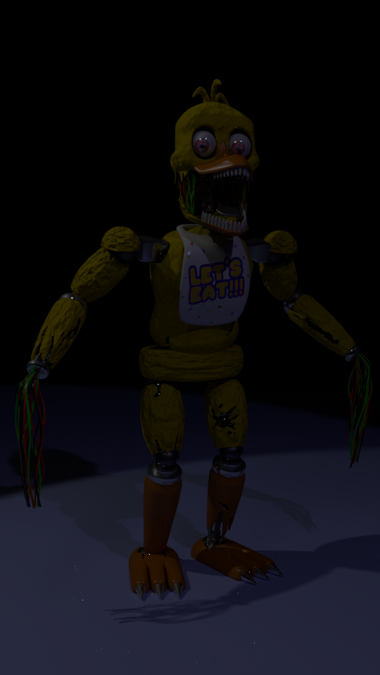 Chica and Withered Chica by Torres4 on DeviantArt