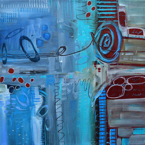 Rise Up is an Original Abstract Painting by danamarieart on DeviantArt