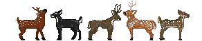 My pixel deer rpg-character