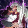 Inuyasha and Kagome quickdoodle