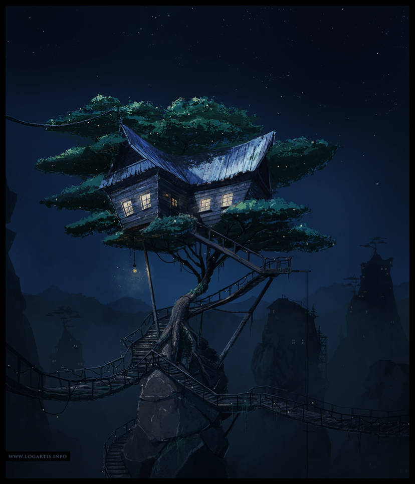 Treehouse by logartis on DeviantArt