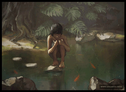 Jungle Boy (Painting steps)