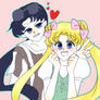 Seiya and Usagi